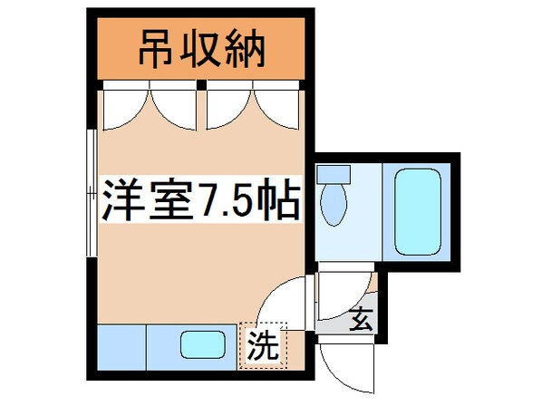 コーポ中園の物件間取画像